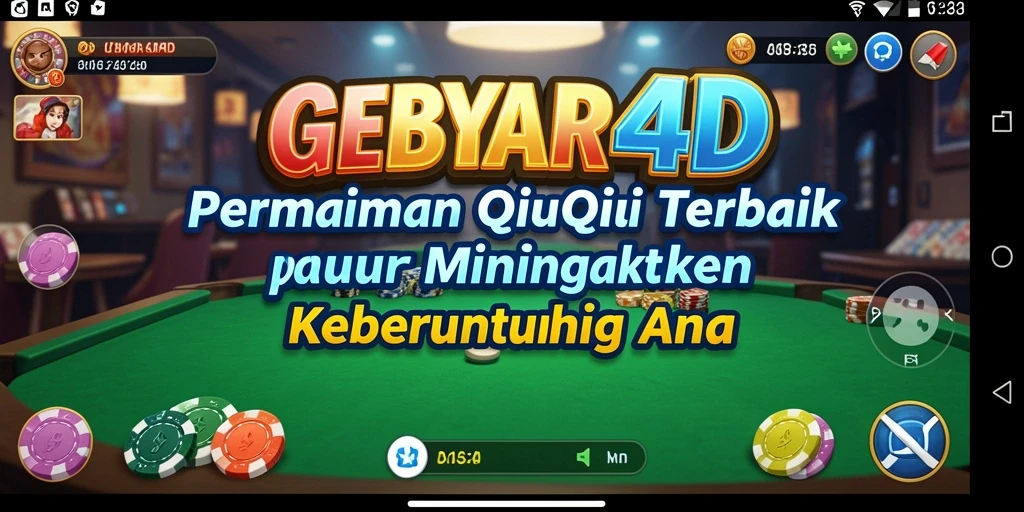 Tampilan gameplay seru dari GEBYAR4D QiuQiu.