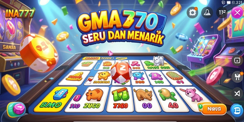 Tampilan gameplay seru dari game Bingo INA777.