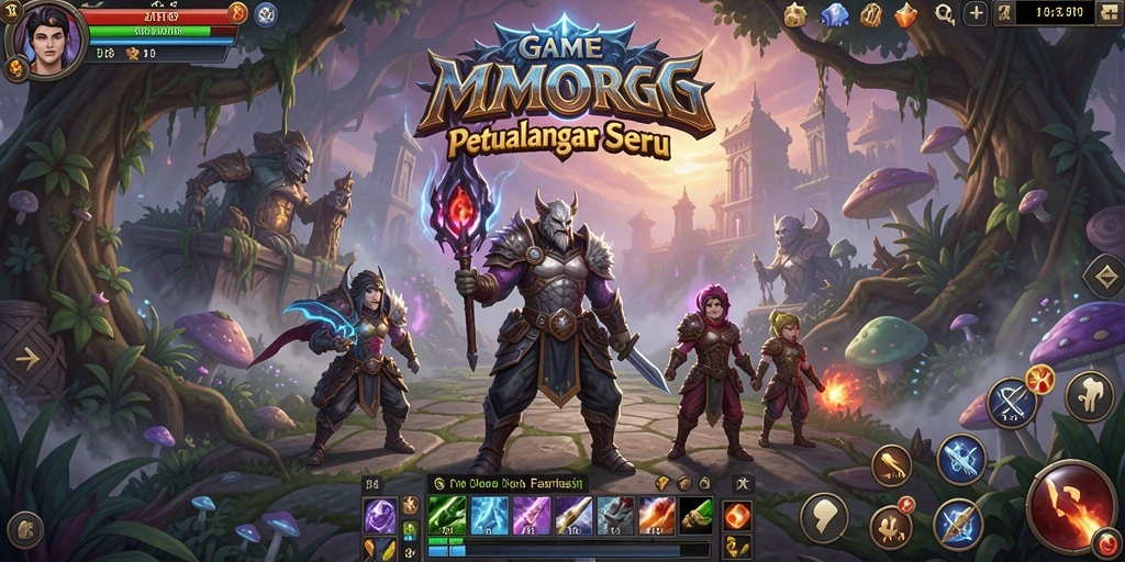 Tampilan gameplay JKT8 yang menakjubkan di dunia MMORPG.