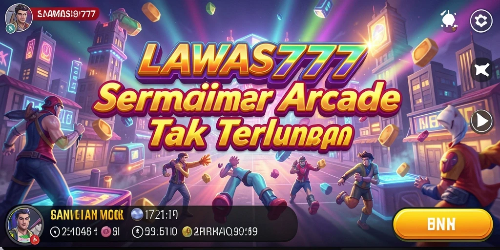 Screenshot gameplay LAWAS777 menampilkan aksi seru permainan Arcade.