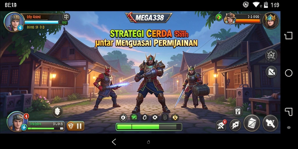 Tampilan gameplay seru dalam aksi strategis MEGA338.