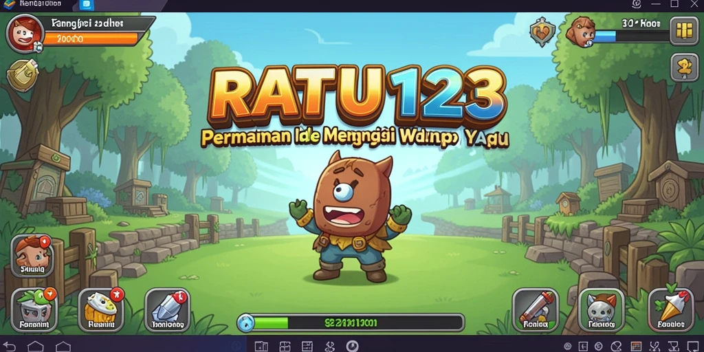 Tangkapan layar gameplay <strong>RATU123</strong> menampilkan aksi Idle yang mengasyikkan.