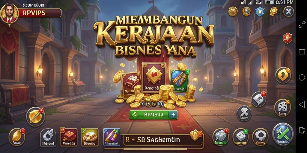Tampilan gameplay RPVIP5 yang memukau dan interaktif.